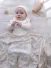 Atelier Babbi Meisjes Baby Gift Set Toile de Jouy Beige