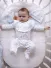 Atelier Babbi Jongens Baby Gift Set Toile de Jouy Blauw