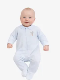 Baby Gi Jongens Boxpakje Luchtballon Pastel Blauw