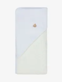Baby Gi Jongens Badcape 80x80cm Beer Blauw