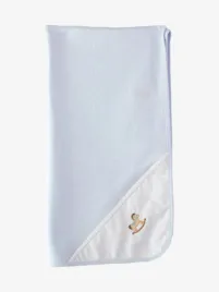 Baby Gi Jongens Doek 67x67cm Hobbelpaard Blauw