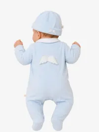 Baby Gi Jongens Baby Boxpakje Muts Angel Blauw