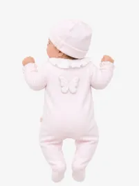 Baby Gi Meisjes Baby Boxpakje Muts Vlinder Roze