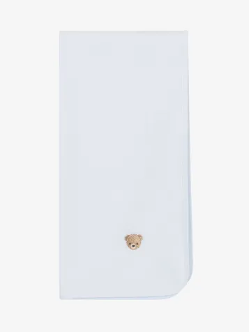 Jongens Doek 67x67cm Beer Blauw