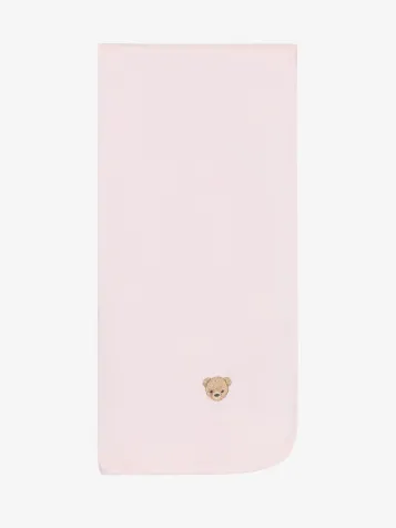 Meisjes Doek 67x67cm Beer Roze