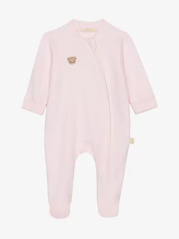 Meisjes Baby Boxpakje Rits Beer Roze