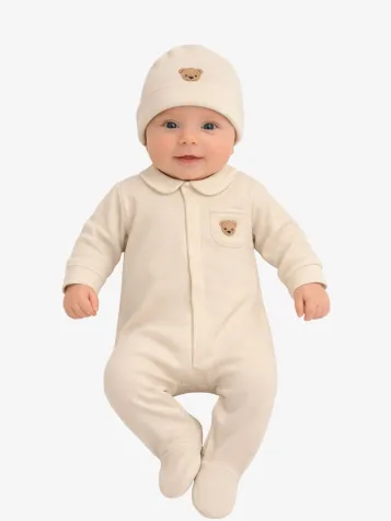 Unisex Baby Boxpakje Beer Beige