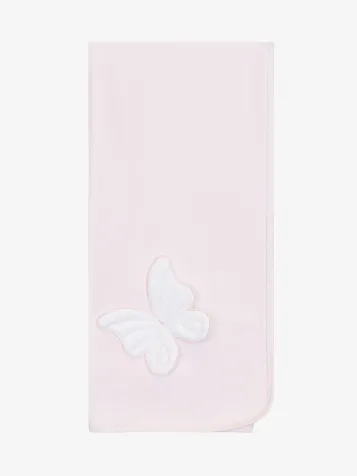 Meisjes Doek 67x67cm Vlinder Roze