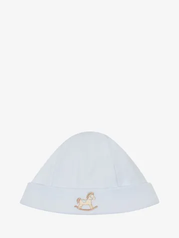 Jongens Baby Muts Hobbelpaard Blauw
