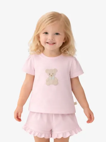 Meisjes Set Teddy & Me Roze