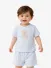 Baby Gi Jongens Set Teddy & Me Blauw