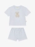 Baby Gi Jongens Set Teddy & Me Blauw