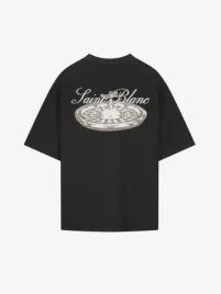 Saint Blanc Heren T-shirt Casino Zwart