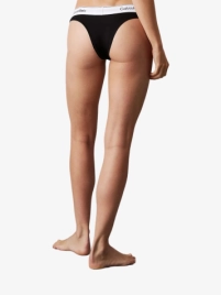 Calvin Klein Underwear Dames Brazilian Slip Zwart