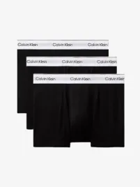 Calvin Klein Underwear Heren 3 Boxers Relaxed Fit Trunk Zwart