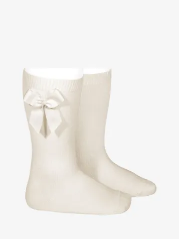 Meisjes Kniekousen Strik Linen