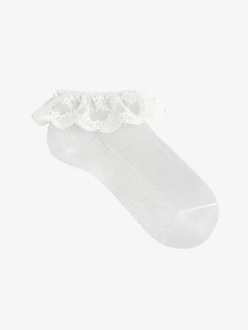 Meisjes Sokken Roezel Kant