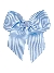Condor Meisjes Haarstrik Clip Baby Blue