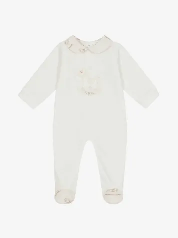 Meisjes Boxpakje Florence Off White Roze