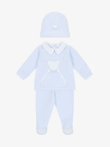 Jongens Boxpakje Velvet Mike Blauw