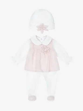 Meisjes Boxpakje Muts Roze