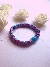 DIVALI Blauw haarelastiek en/of armband BLAUW