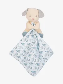 Doudou Et Compagnie Knuffel Doekje Hondje Blue