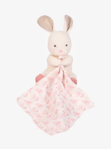 Knuffel doekje Konijn Pink