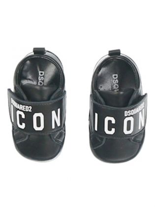 						DSQUARED2 KIDS SALE SNEAKERS Black/white Print 								