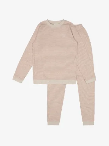 Unisex Volwassenen Wafelpyjama Family Stroopwafel