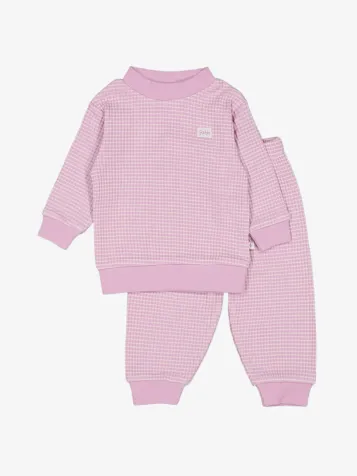 Meisjes Wafelpyjama Lila