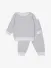 Feetje Unisex Kids Wafelpyjama Grijs