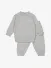 Feetje Unisex Kids Wafelpyjama Grijs Melange