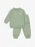 Feetje Unisex Kids Wafelpyjama Groen Melange