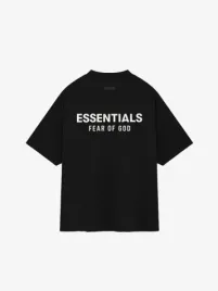 Essentials Fear Of God Unisex T-shirt Zwart Wit