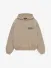 Essentials Fear Of God Unisex Hoodie Desert Sand