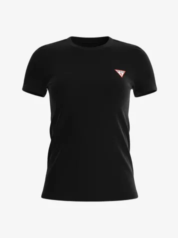 Dames T-shirt Triangle Zwart