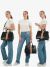 Guess Dames Tas Gianessa Elite Tote Zwart