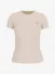 Guess Dames T-shirt Triangle Beige