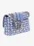 Guess Dames Tas Giully 2 Comp Cnvrtb Stormy Blue