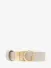Guess Dames Riem Leona Logo Bone Logo