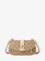 Guess Dames Tas Jessa Flap Crossbody Latte Logo
