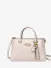 Guess Dames Tas Anise Triple Comp Satchel Stone Logo