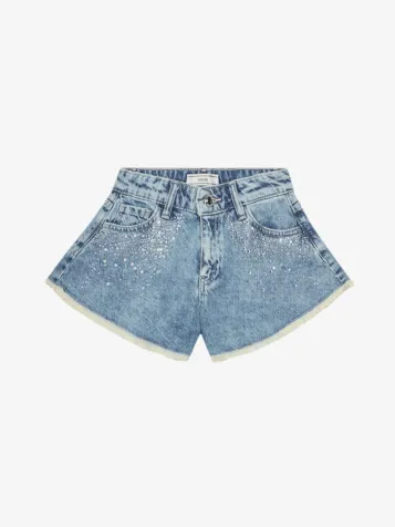 Meisjes Short Denim Sequins