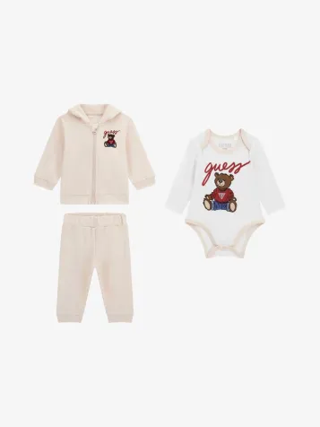 Unisex Joggingpak Vest Sand Grain