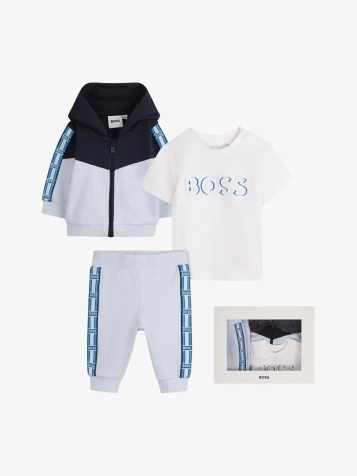 Jongens Baby Joggingpak Lichtblauw
