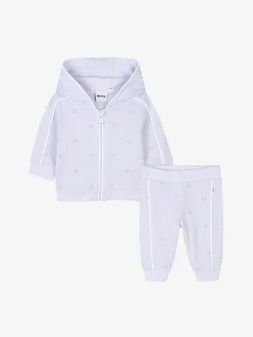 Jongens Baby Joggingpak Lichtblauw