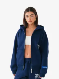 Hidden Hills Dames Vest Label Navy