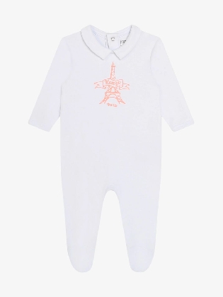 Meisjes Boxpakje Wit Roze