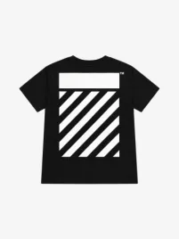 Lab Off White Jongens T-shirt Core Lab Zwart